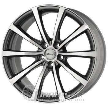 Cerchi in lega BROCK B32 anthracite poli da 18 pollici per il modello MERCEDES V W447 - depuis 2014