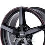 Cerchi in lega RONAL R69 Black red da 18 pollici per il modello LEXUS  - depuis 2018